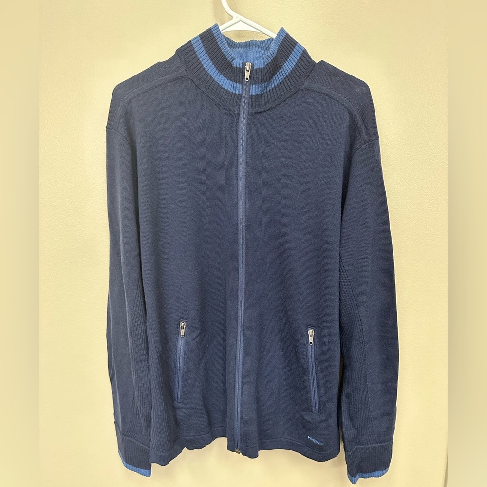 Patagonia Men’s Wool Zip Sweater